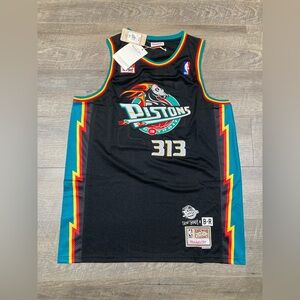 Eminem Slim Shady #313 Detroit Pistons Mitchell & Ness BR men’s size 2XL